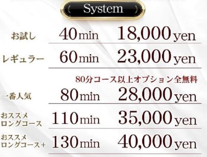 スタイリッシュ秘書の料金