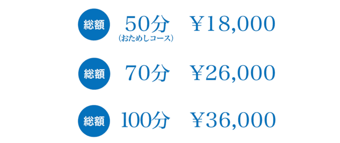 キラキラの料金