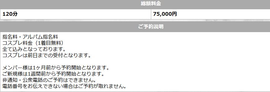 英国屋の料金
