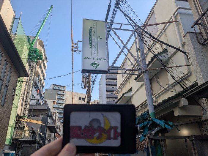 ナチュラルプリンセスの看板