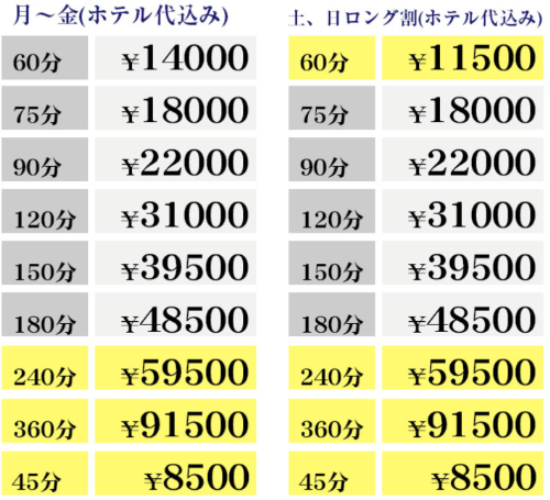 女教師と女子学生の料金